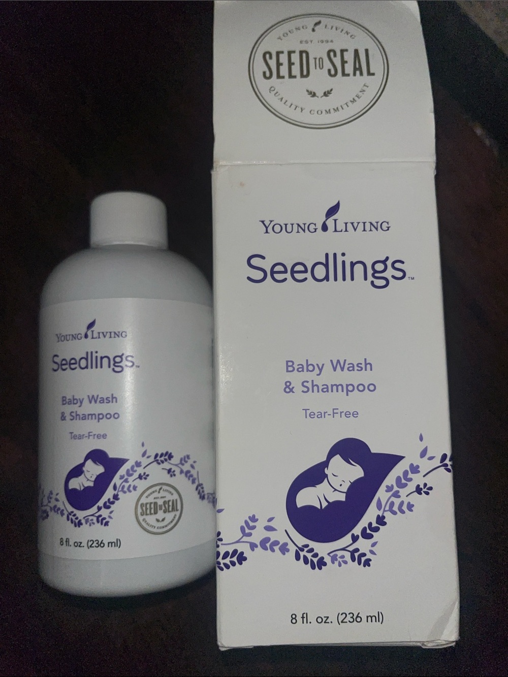 Young Living Seedlings Baby Wash & Shampoo NEW